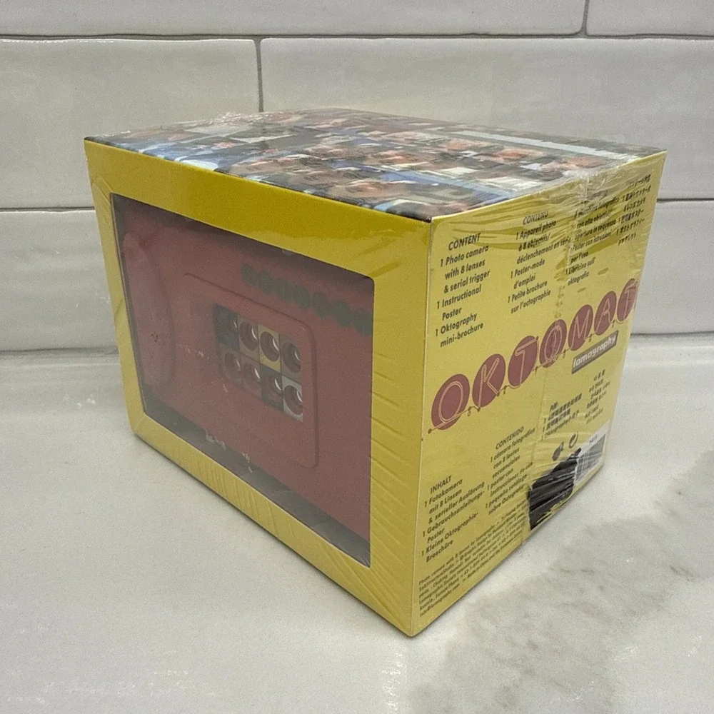 Lomography Oktomat 35mm Film Camera 8 Lens Sequential Photography NEW IN BOX!